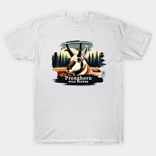 Pronghorn - WILD NATURE - PRONGHORN -2 T-Shirt